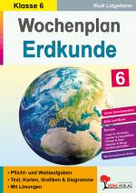 Cover-Bild Wochenplan Erdkunde / Klasse 6