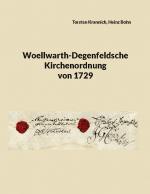 Cover-Bild Woellwarth-Degenfeldsche Kirchenordnung von 1729