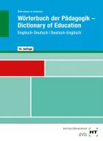 Cover-Bild Wörterbuch der Pädagogik - Dictionary of Education
