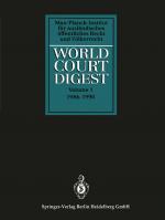 Cover-Bild World Court Digest