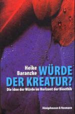 Cover-Bild Würde der Kreatur?