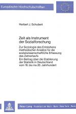 Cover-Bild Zeit als Instrument der Sozialforschung