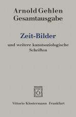 Cover-Bild Zeit-Bilder und weitere kunstsoziologische Schriften