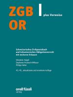 Cover-Bild ZGB/OR plus Verweise