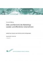 Cover-Bild Ziele und Elemente des Marketings sozialer und öffentlicher Unternehmen