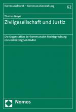 Cover-Bild Zivilgesellschaft und Justiz