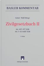 Cover-Bild Zivilgesetzbuch II