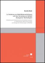 Cover-Bild Zu Entstehung von Mobilitätsbenachteiligung und ihrer Vermeidung im Kontext ökologischer Nachhaltigkeit