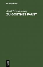 Cover-Bild Zu Goethes Faust