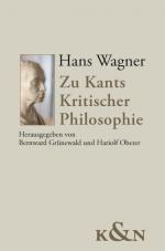 Cover-Bild Zu Kants Kritischer Philosophie