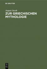 Cover-Bild Zur griechischen Mythologie