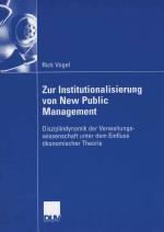 Cover-Bild Zur Institutionalisierung von New Public Management