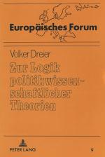 Cover-Bild Zur Logik politikwissenschaftlicher Theorien