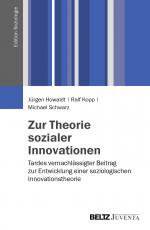 Cover-Bild Zur Theorie sozialer Innovationen