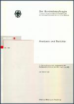 Cover-Bild Zur Wahrnehmung und Interpretation des Rechtsextremismus in der DDR durch das MfS