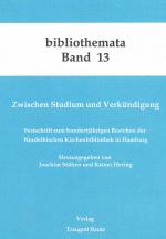 Cover-Bild Zwischen Studium und Verkündigung