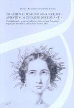 Cover-Bild Zwischen Traum und Wissenschaft - Aspekte zum Zeitalter der Romantik