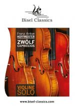 Cover-Bild Zwölf Capriccios für Violine Solo
