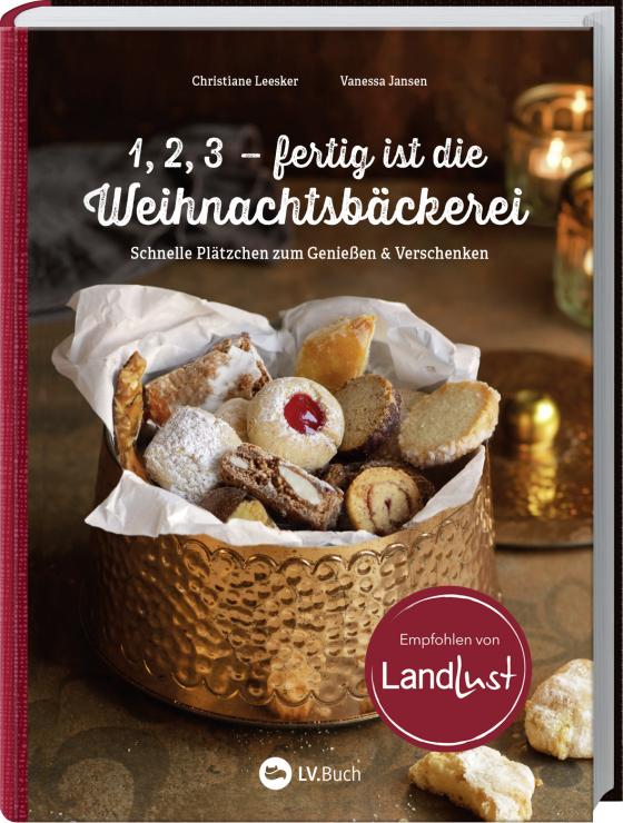 Cover-Bild 1,2,3 – fertig ist die Weihnachtsbäckerei