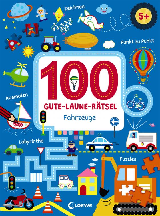 Cover-Bild 100 Gute-Laune-Rätsel - Fahrzeuge