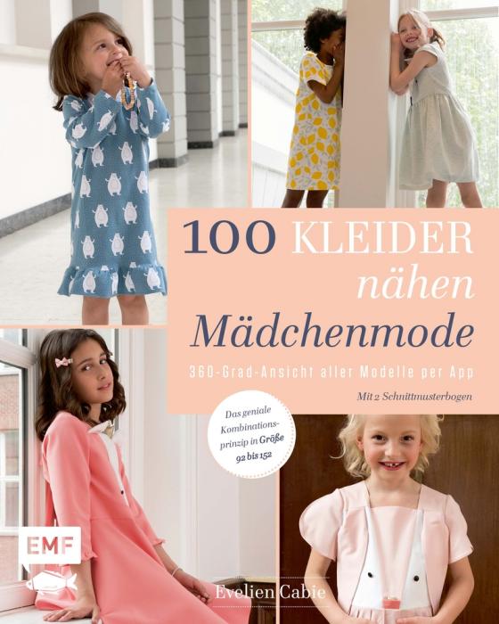 Cover-Bild 100 Kleider nähen – Mädchenmode
