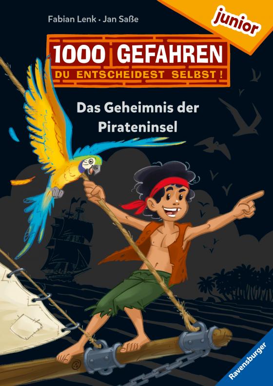 Cover-Bild 1000 Gefahren junior - Das Geheimnis der Pirateninsel (Erstlesebuch mit "Entscheide selbst"-Prinzip für Kinder ab 7 Jahren)
