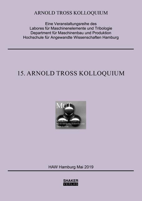 Cover-Bild 15. Arnold Tross Kolloquium