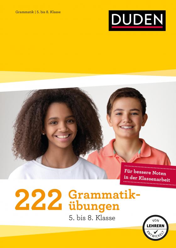 Cover-Bild 222 Grammatikübungen - 5. bis 8. Klasse