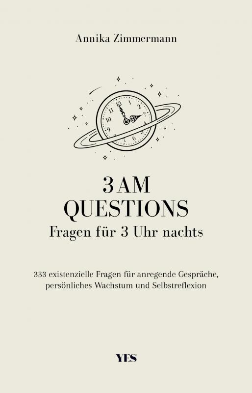 Cover-Bild 3 AM Questions Fragen für 3 Uhr nachts