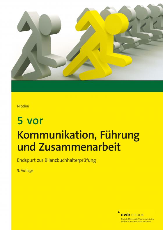 Cover-Bild 5 vor Kommunikation, Führung und Zusammenarbeit