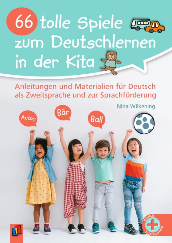 Cover-Bild 66 tolle Spiele zum Deutschlernen in der Kita