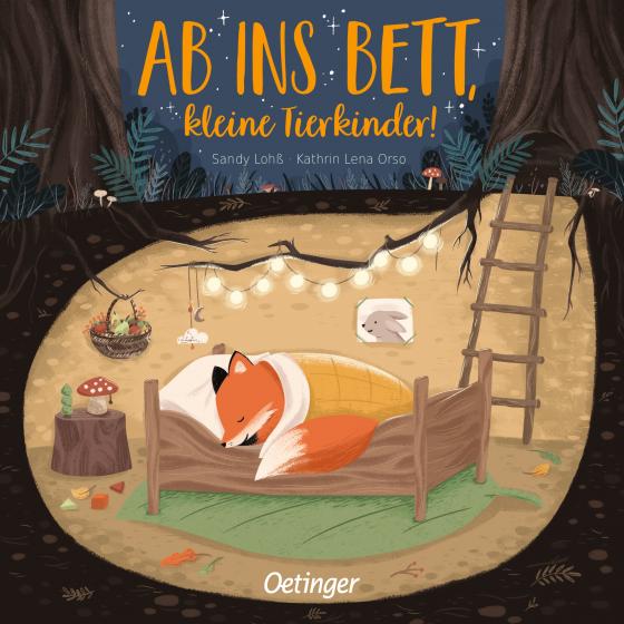 Cover-Bild Ab ins Bett, kleine Tierkinder!