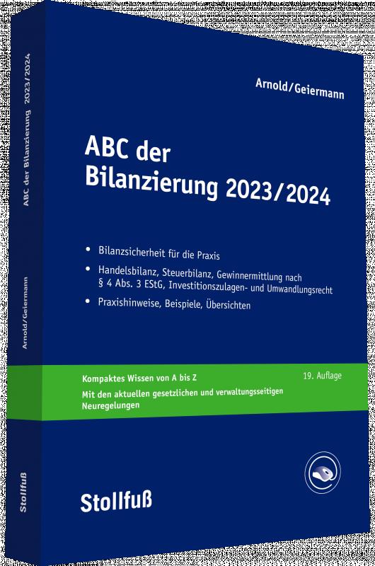 Cover-Bild ABC der Bilanzierung 2023/2024