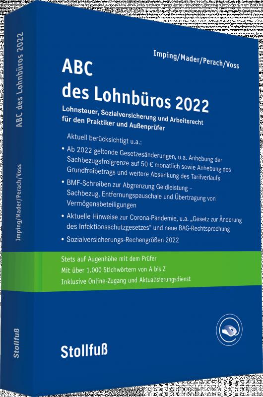 Cover-Bild ABC des Lohnbüros 2022