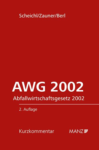 Cover-Bild Abfallwirtschaftsgesetz AWG 2002