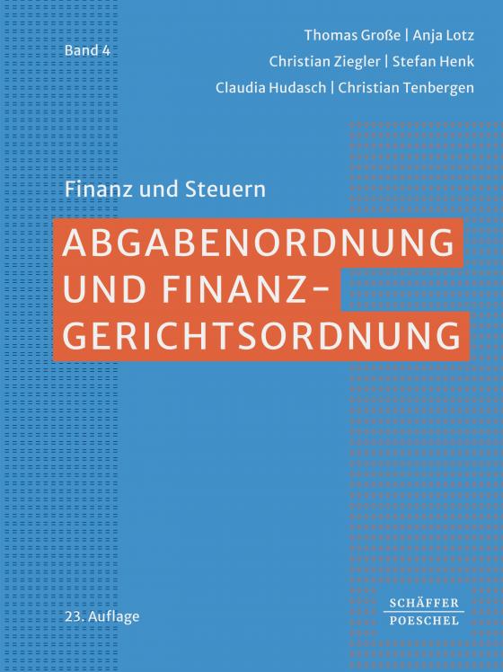 Cover-Bild Abgabenordnung und Finanzgerichtsordnung