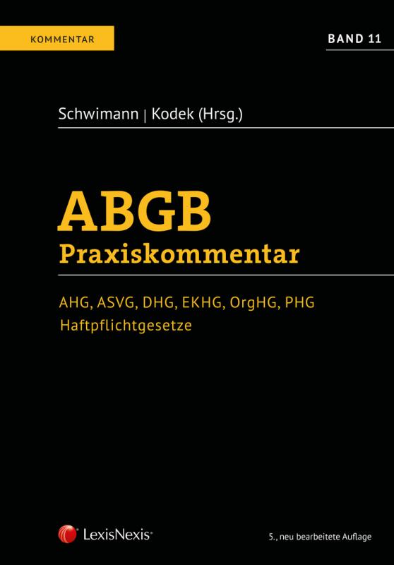 Cover-Bild ABGB Praxiskommentar / ABGB Praxiskommentar - Band 11, 5. Auflage