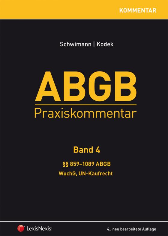 Cover-Bild ABGB Praxiskommentar - Band 4