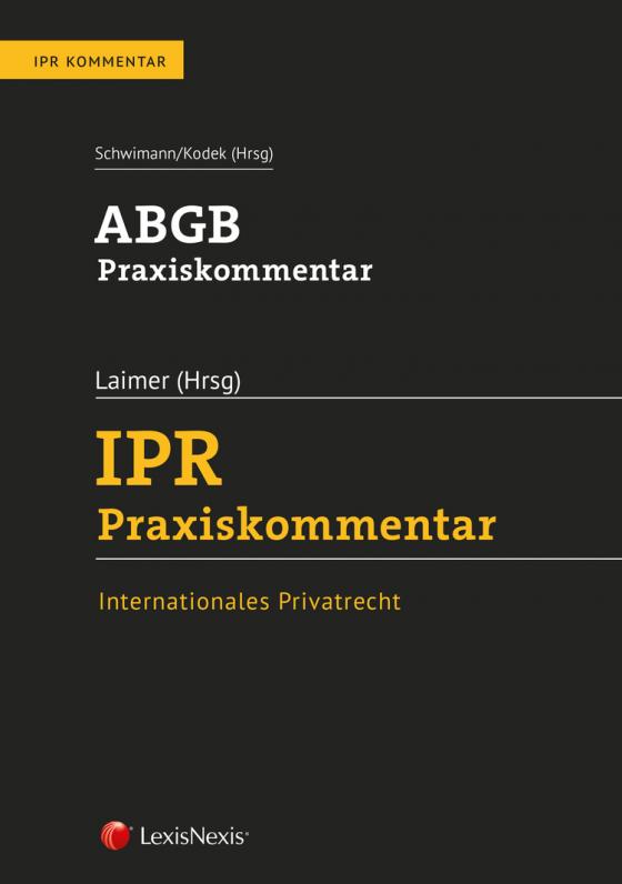 Cover-Bild ABGB Praxiskommentar / IPR Praxiskommentar