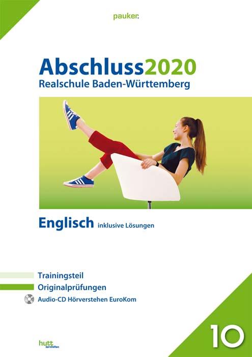 Cover-Bild Abschluss 2020 - Realschule Baden-Württemberg Englisch