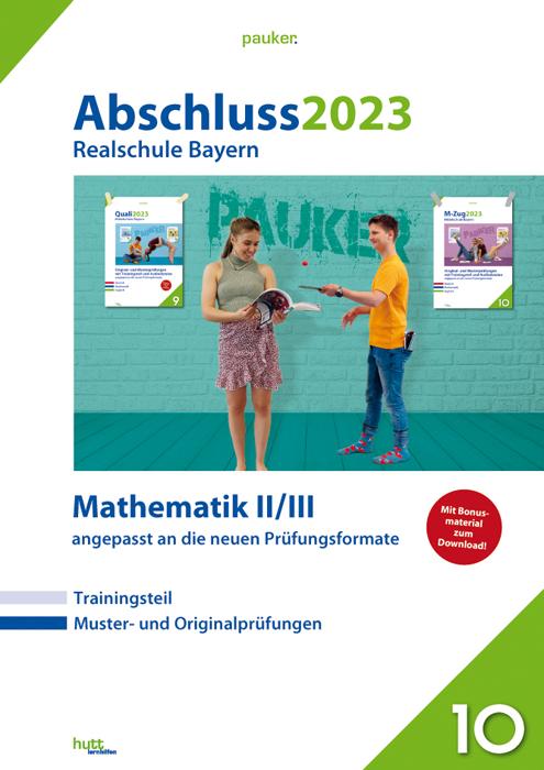 Cover-Bild Abschluss 2023 - Realschule Bayern