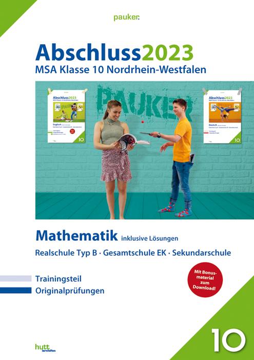 Cover-Bild Abschluss 2023 - Realschule NRW- Mathematik
