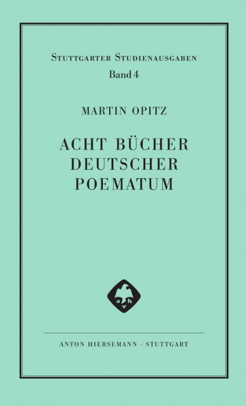 Cover-Bild Acht Bücher Deutscher Poematum