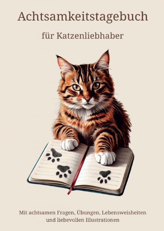 Cover-Bild Achtsamkeitstagebuch für Katzenliebhaber