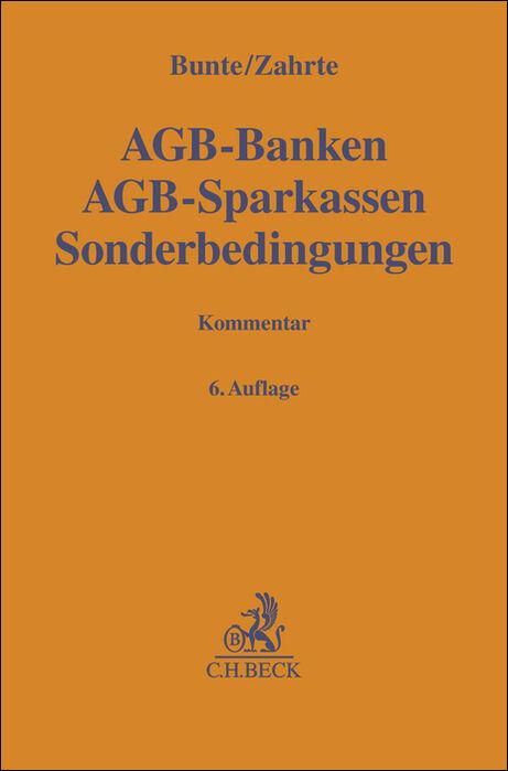 Cover-Bild AGB-Banken, AGB-Sparkassen, Sonderbedingungen