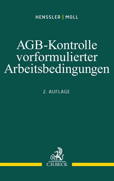 Cover-Bild AGB-Kontrolle vorformulierter Arbeitsbedingungen