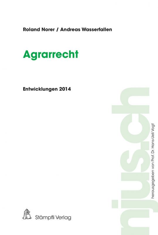 Cover-Bild Agrarrecht