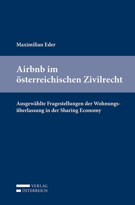 Cover-Bild Airbnb im österreichischen Zivilrecht