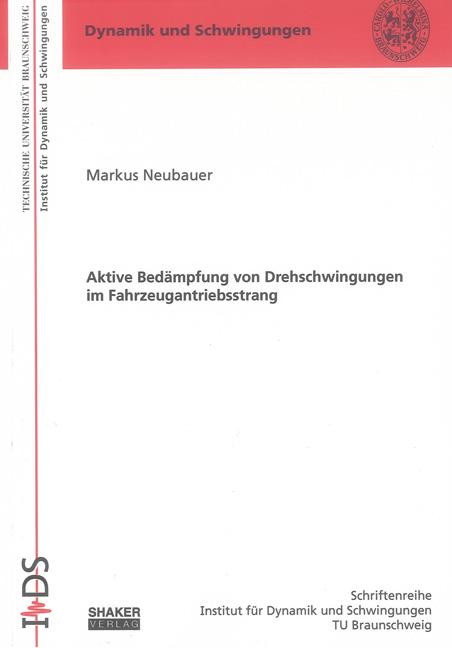 Cover-Bild Aktive Bedämpfung von Drehschwingungen im Fahrzeugantriebsstrang