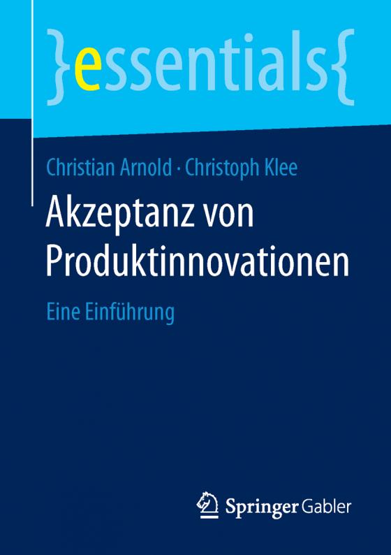 Cover-Bild Akzeptanz von Produktinnovationen
